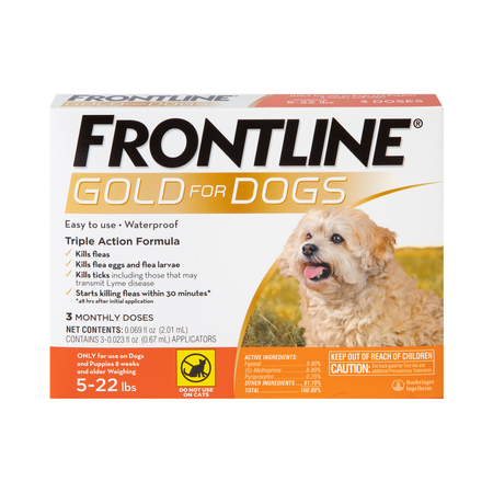 Frontline Gold for Dogs and Puppies