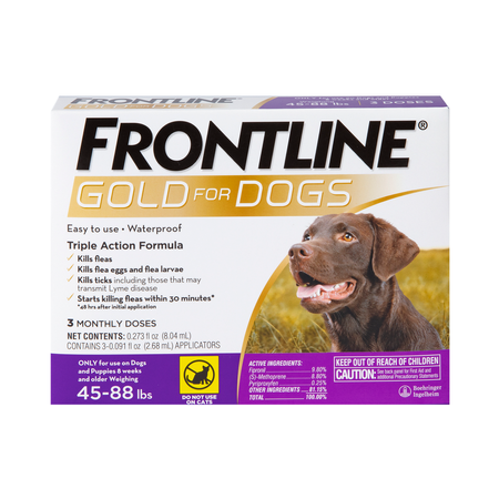 Frontline Gold for Dogs and Puppies